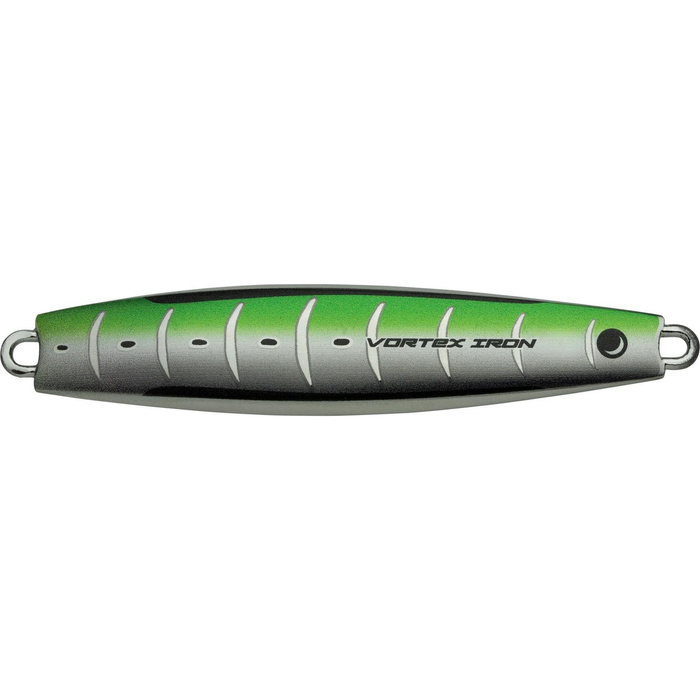 Samaki Vortex Iron 90g Metal Casting Fishing Jig Green Smoke