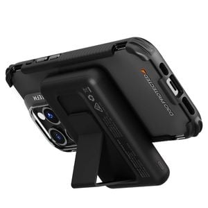 EFM FLUX 5 000mAh Magnetic Power BankWith MagSafe Compatability and Foldable Stand - Black
