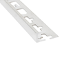QEP 12.5mm x 3.0m Silver L Shape Angle Tile Trim