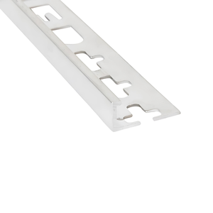 QEP 12.5mm x 3.0m Silver L Shape Angle Tile Trim