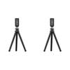 2PK FireFly FFT-F1C Flexible Camera Tripod w/ Phone Holder - Black