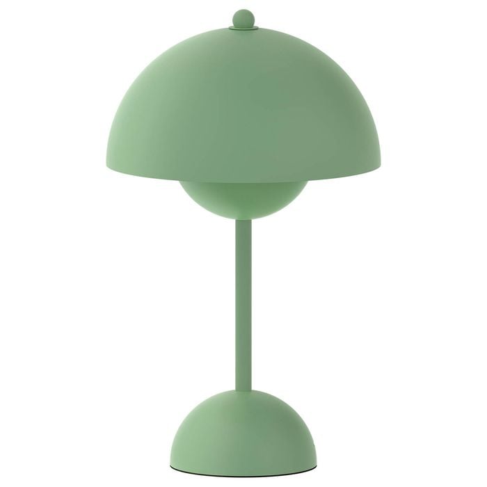 Verve Design Edie Mineral Green Portable LED Table Lamp