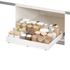 Ufurniture Pull Out Drawers for Cabinets with Upgrade 3 Slide Rails Expandable Carbon Steel Cabinet Organizer