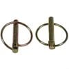 Goliath 8mm Brass Coated Lynch Pin - Pair