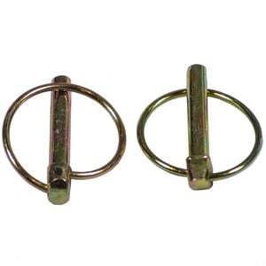 Goliath 8mm Brass Coated Lynch Pin - Pair