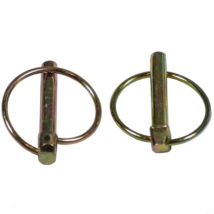 Goliath 8mm Brass Coated Lynch Pin - Pair