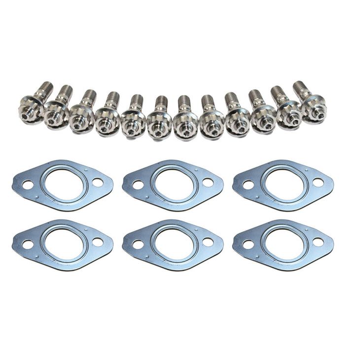 Permaseal MLS-R Exhaust Manifold Titanium Stud & Gasket Kit For Nissan Skyline R31 RB20DE/RB20DET 2.0L