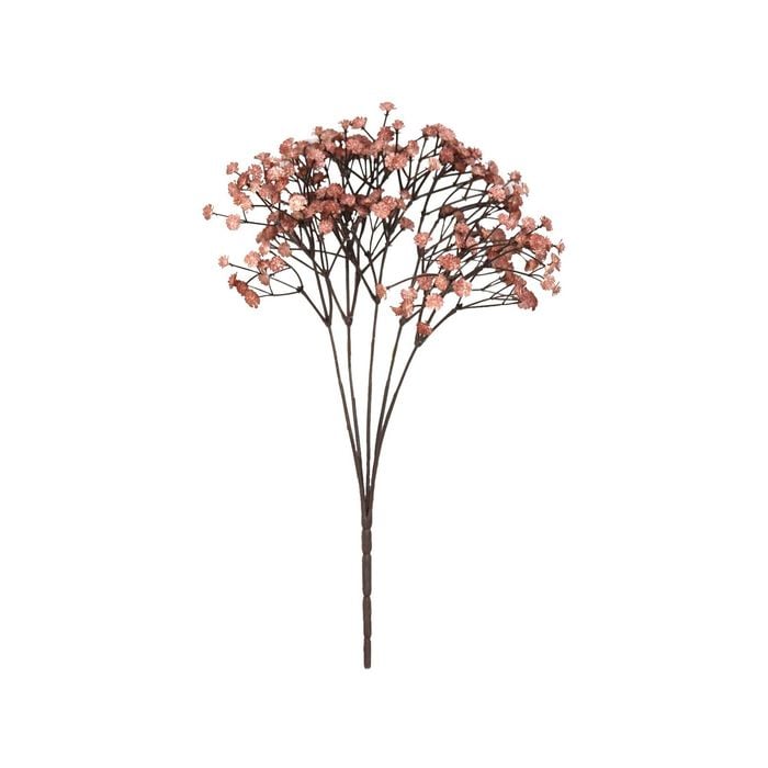 40cm Red Spray Dried Artificial Flower