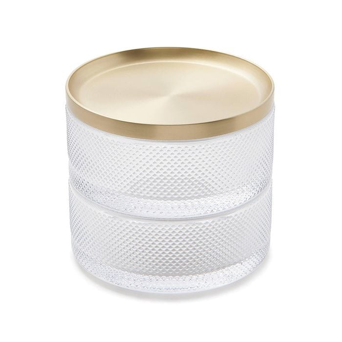 Umbra Tesora Box Brass 13x13x11cm