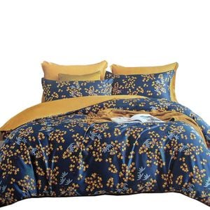 Bloomington 400TC Cotton Sateen Quilt Cover Set Xanthia King