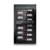 Caso 51 Bottle Presentation Style Lockable wine Fridge With Uv Glass Silver