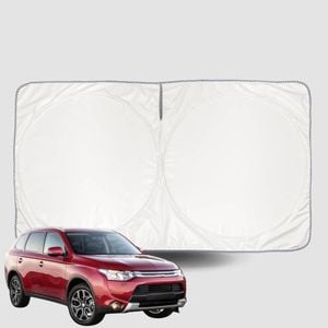 Windscreen Sun Shade for Mitsubishi® Outlander 2012-2018 Universal Fit Window Visor UV Block