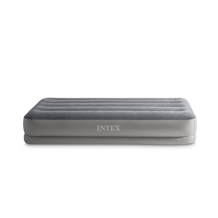 Intex Dura-Beam Prestige Inflatable Twin Airbed w/ Built-In USB Pump