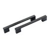 Lane 160mm Black D Bridge Handle - 2 Pack