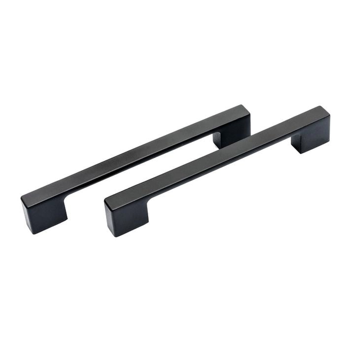 Lane 160mm Black D Bridge Handle - 2 Pack