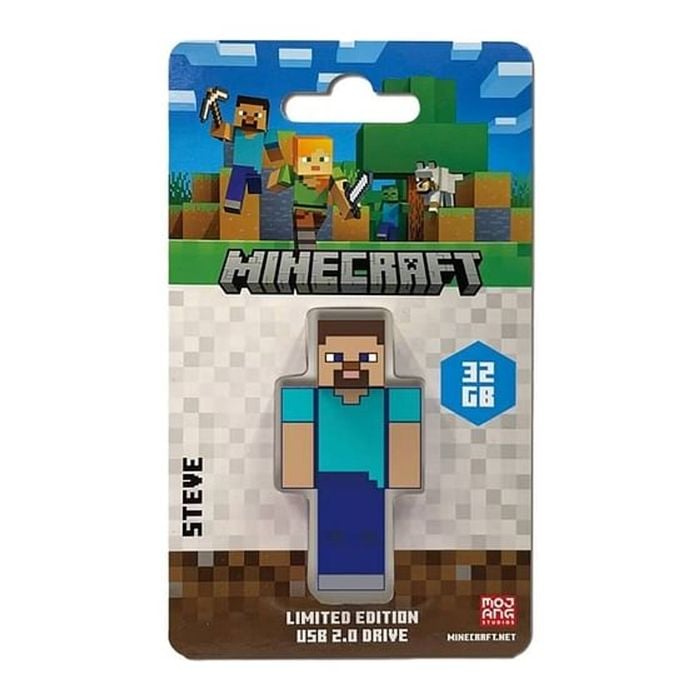Verbatim Minecraft Edition 32GB USB Flash Drive - Steve [66978]