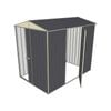 Build-a-Shed 1.5 x 2.3 x 2.3m Single Hinged Side Door Gable Shed - Grey