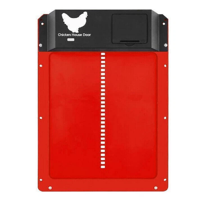 Provecta Automatic Chicken Coop Door Opener With Light Sensor Waterproof 35 X 24cm