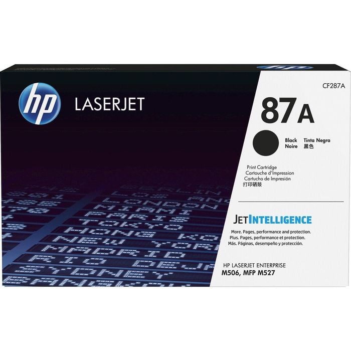 Hp 87a Black Laser Toner - 9000 Pages - 1 Cartridge