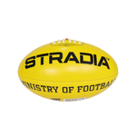 STRADIA Augusta Size 4 Aussie Rules Ball - All-Weather Durability in a Stylish Design