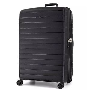 Rock Palma Large Lightweight Hardsided Suitcase - Black