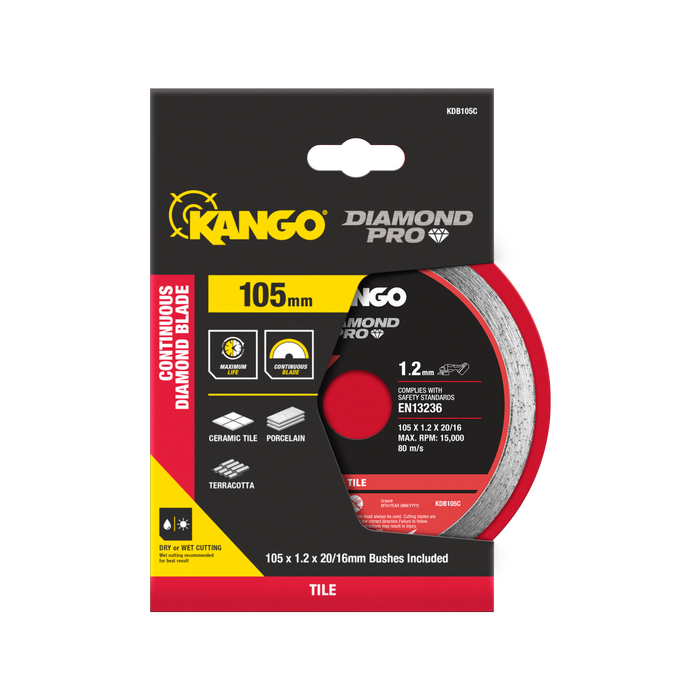 Kango 105mm Continuous Diamond Saw Blade