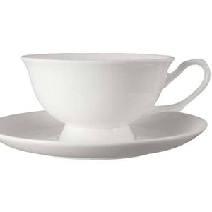 Maxwell & Williams Cashmere Footed Cup Saucer Bone China 200ml