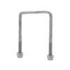 Sunrise U-Bolts with Nyloc Nut 1/2" Galvanised - 100mm Square, 145mm - UB100S145G
