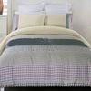 Designers Choice Brie Lilac Grey Quilt Cover Set Queen