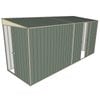 Build-a-Shed 1.5 x 4.5 x 2m Single Sliding Side Door Skillion Shed - Green