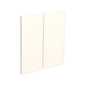 Kaboodle Antique White Modern Corner Base Cabinet Door - 2 Pack
