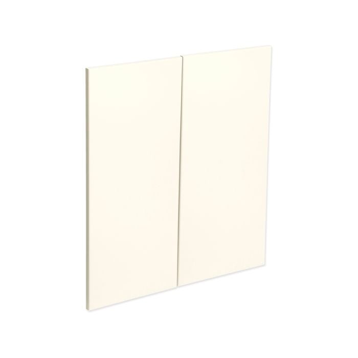 Kaboodle Antique White Modern Corner Base Cabinet Door - 2 Pack