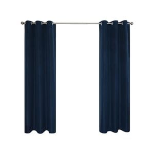 Windoware 300 x 223cm Navy Urban Room Darkening Eyelet Curtain - 1 Pack