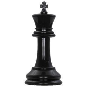 Plastic Black King - From A 20cm Set