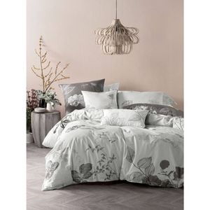 3pc Marie Claire Queen Ari Chalk Bed Quilt Cover/Pillowcase Set