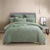 Renee Taylor King Harper Jacquard Quilt Cover/Pillowcase Set Juniper