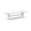 Kansas Outdoor Ceramic 3m Aluminium Dining Table