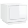 vidaXL Coffee Table End Table Sofa Table High Gloss White