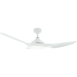 Vencha Raven RWS Tri-Control 1320mm ABS Blades DC Ceiling Fan  - White