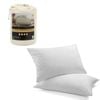 Royal Comfort Bed In A Bag Coverlet Set with 2 Duck Feather Pillows Beige Queen