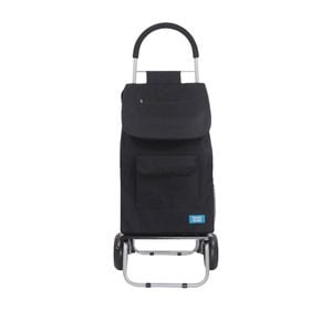 White Magic Handy Trolley With Seat Black
