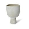 E Style Alora 25cm Ceramic Plant/Flower Vase Decor - Soft Grey