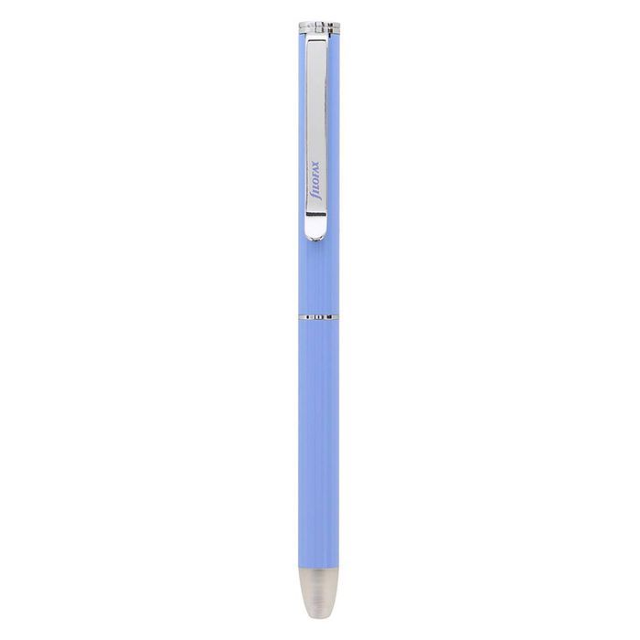 Filofax 13cm Clipbook Erasable Writing Ballpen Office Writing Pen Vista Blue