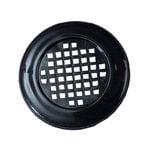 Haron 40mm Black Round Cupboard Vent