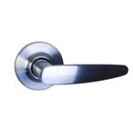 Sylvan Denver Passage Lever Set Satin Chrome Plated