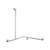 Bradley Australia 32mm Shower Corner Grab Bar with Vertical Rail