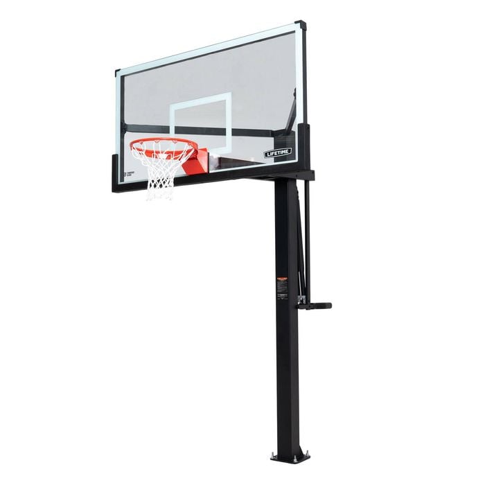 72" Mammoth In Ground Basketball System