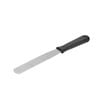Star Group Cranked Spatula / Palette Knife Black Plastic Handle 300mm