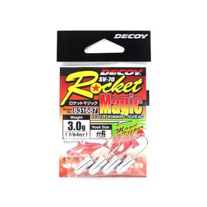 Decoy Rocket Magic SV70 Finesse Ajing Fishing Jig Head 1/10oz 6