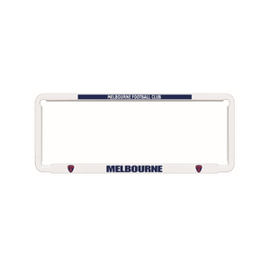 1x OFFICIAL AFL MELBOURNE DEMONS Car Number Plate Frame Cover Surround